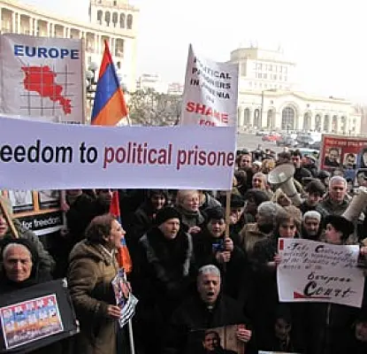 Former Political Prisoners Submitted Letter to Council of Europe Office