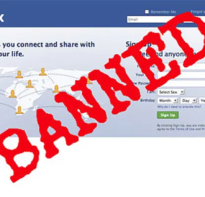 Don't Sign Into Facebook, Reads a Facebook Event Page