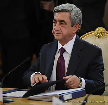 Armenian President Offers his Condolences on Domodedovo Attack
