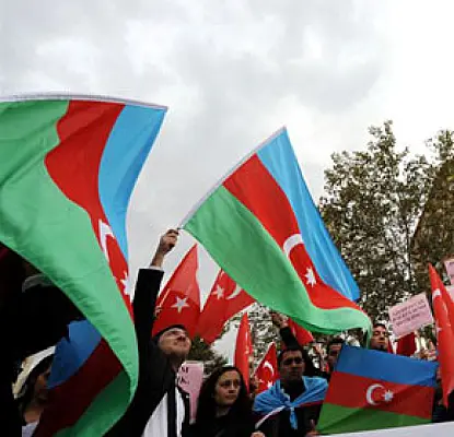 'Iran, Stop Supporting Armenia!': Protest in Ankara