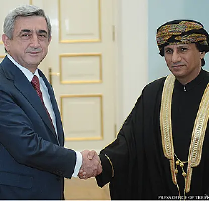 Oman's Ambassador to Armenia Presented his Credentials to Sargsyan