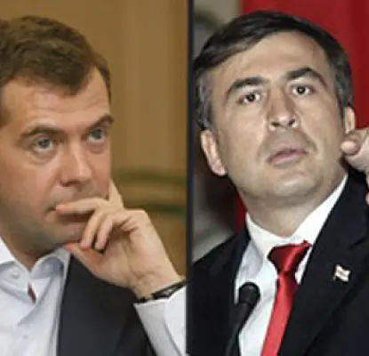 Саакашвили сорвал визит в Грузию Медведева в 2008 году