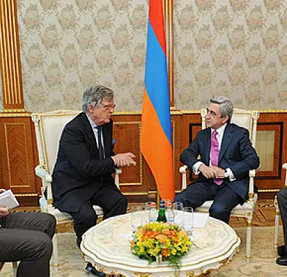 Սերժ Սարգսյանը սիրով է հիշում Անգլիայի թագուհու հետ հանդիպումը