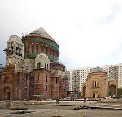 Fire Breaks Out in Moscow Armenian Monastery Complex