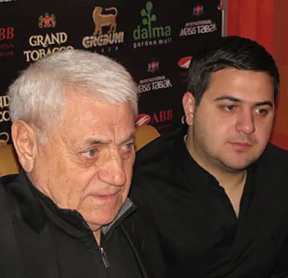 Djivan Gasparyan and Grandson Happy to Share the Stage with Spivakov in Moscow