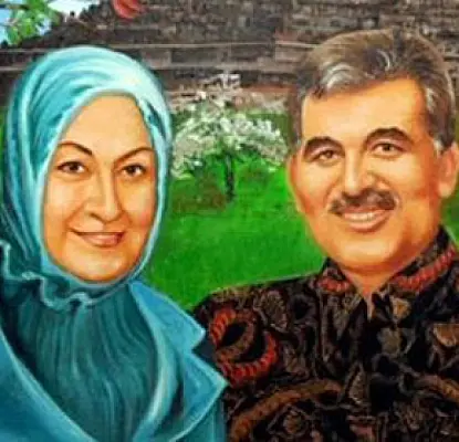 Portrait of Turkey's Head of State and Wife Sold for $275