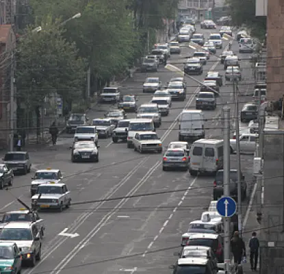 В день митинга в Ереван сложно попасть
