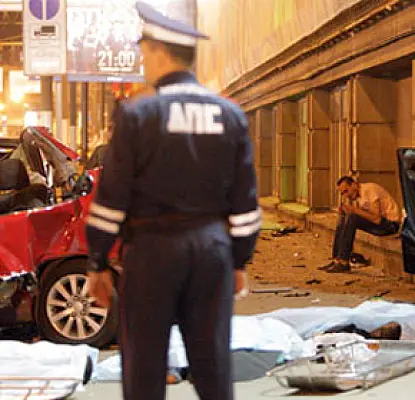 Трое армян погибли в страшном ДТП в Москве