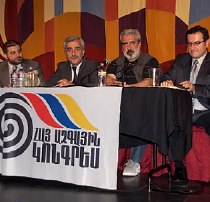 Ընդդիմադիր գործիչները ԱՄՆ-ում հանդիպեցին հայ համայնքի ներկայացուցիչների հետ