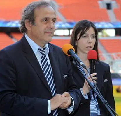 Platini's Translator in Ukraine was Henrikh Mkhitaryan's Sister