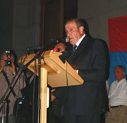 Լևոն Տեր-Պետրոսյանի ելույթը հանրահավաքին