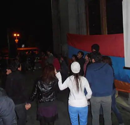 ՖՈՏՈՇԱՐՔ – Ազատության հրապարակում ֆուտբոլից հետո պարում էին