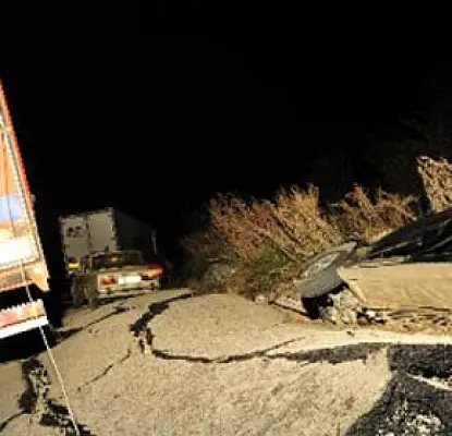 VIDEO, PHOTOS: 2 Missing Persons Established Contact. Possible 10 Remain Trapped in Landslide