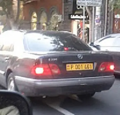 Car with Azerbaijan Plates Driving Around in Yerevan Belonged to Chinese Embassy