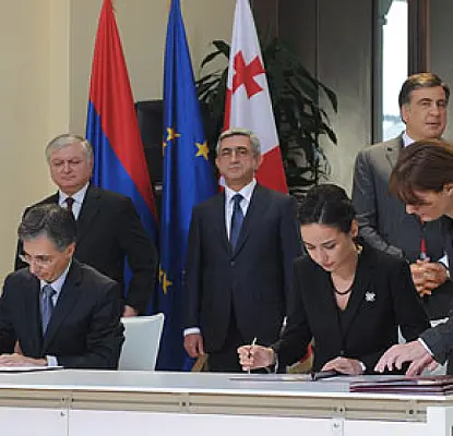 Հայաստանն ու Վրաստանը փաստաթղթեր ստորագրեցին