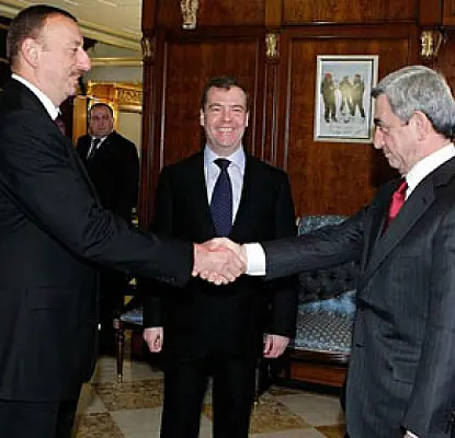 Armenia, Azerbaijan Presidents Promise to 'Accelerate' Nagorno-Karabakh Peace Process