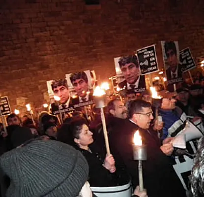 March for Justice Held at Hrant Dink's Birthplace (PHOTOS)