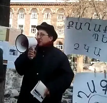 ՏԵՍԱՆՅՈՒԹ - Մաշտոցի այգում Մարինե Պետրոսյանն իր բանաստեղծությունները կարդաց