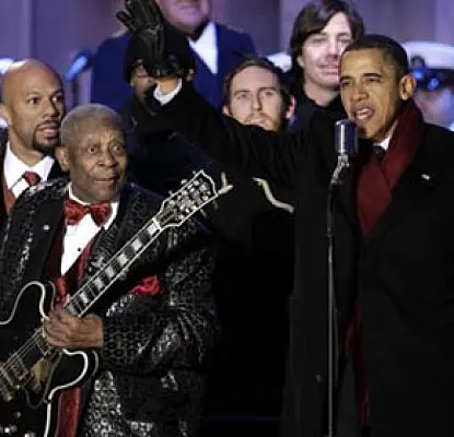 US President Barack Obama Joins Mick Jagger, BB King to Belt Out the Blues