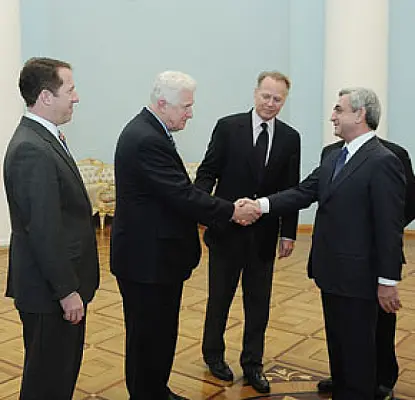 US Congressman Praised Serzh Sargsyan's Commitment to Human Rights, Democracy