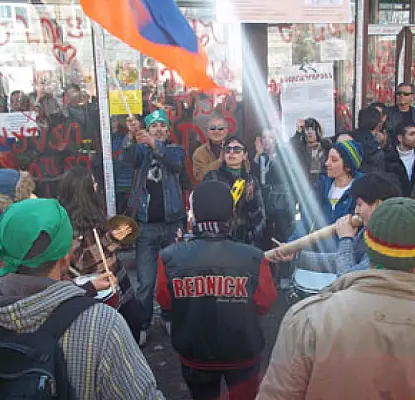 PHOTOS: Women Occupy Mashtots Park (Live Blog)
