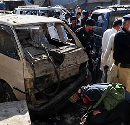 On Mar. 1, 2008, Taliban Rebels Killed 3 People by Roadside Bomb
