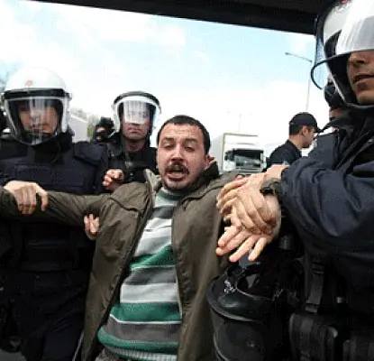 Курды провели акцию протеста в Ереване против пыток в турецких тюрьмах