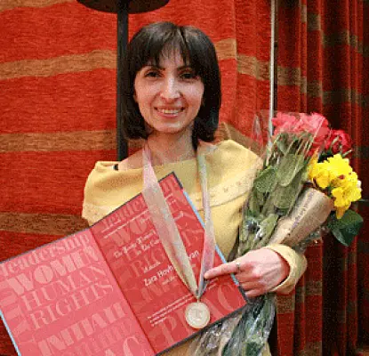 Армянская активистка получила премию «Женщины Кавказа во имя мира»