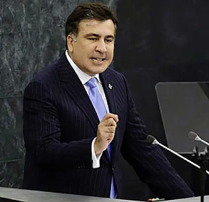 Саакашвили в ООН: КГБ загнал Армению в угол. Посредственности легко стать колонией