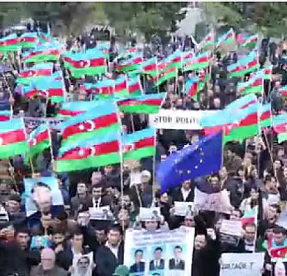 Азербайджан не станет Северной Кореей, пообещали на митинге в Баку