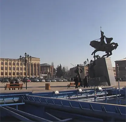 В армянском Гюмри тоже задержали демонстрантов