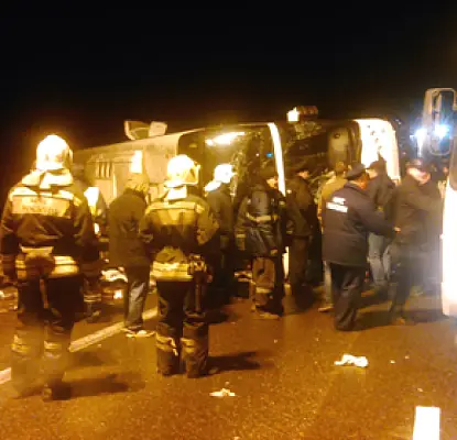 Eight Armenians Killed, Dozens Injured In Road Accident in Russia