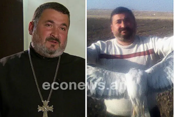 Армянский священник уничтожает редких птиц, поскольку “у сильного всегда бессильный виноват”
