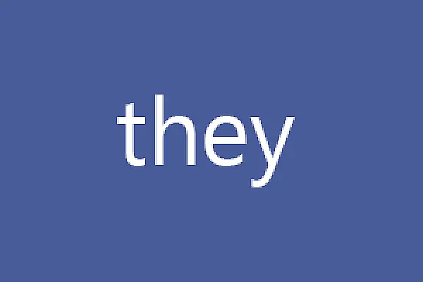 Տարվա բառ է ճանաչվել «they»֊ը