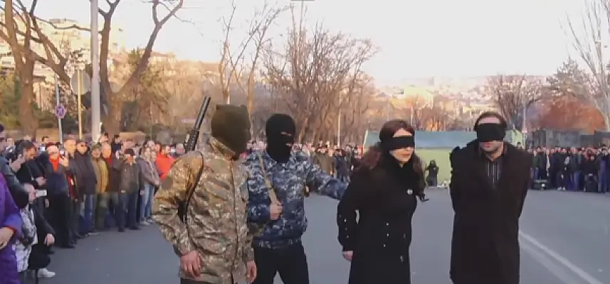 В центре Еревана 