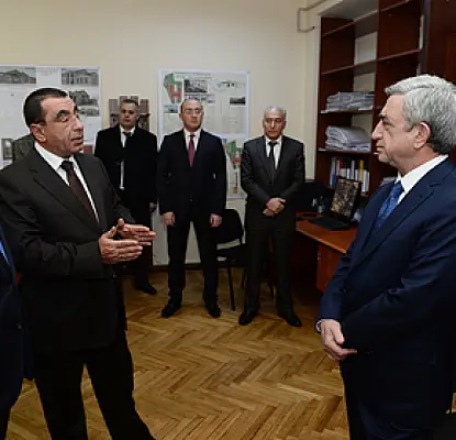 Սերժ Սարգսյանը խոսել է գնաճի և «ցեխ շպրտող» ԶԼՄ-ների մասին