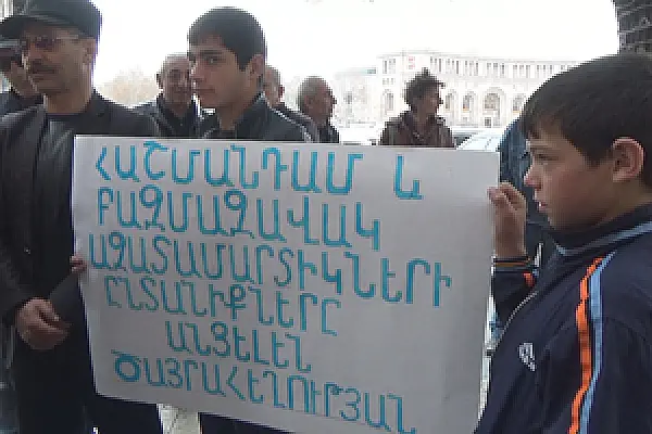 Karabakh War Veterans Demand Support from  Government