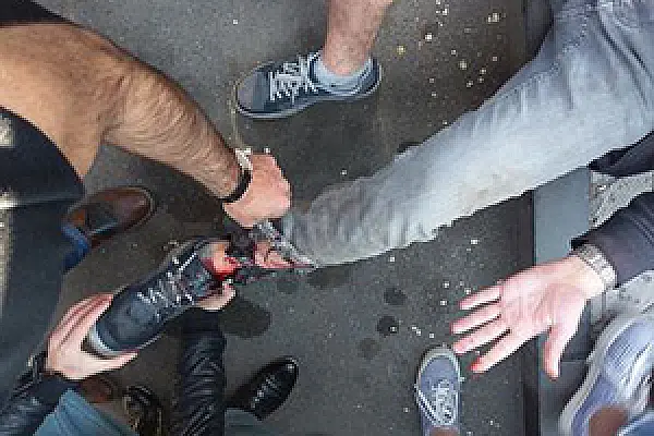 VIDEO: Riot Police Use Special Means Against Demonstrators in Yerevan
