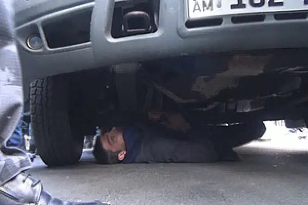 VIDEO: Police Forcibly Detain Protesters at Republic Square