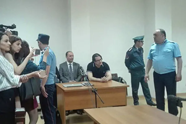 Armenian Oppositionist Released From Custody In Courtroom