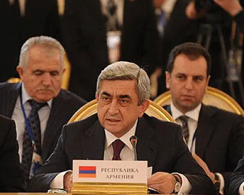Սերժ Սարգսյանը Մոսկվայում խոսել է Լեռնային Ղարաբաղի մասին