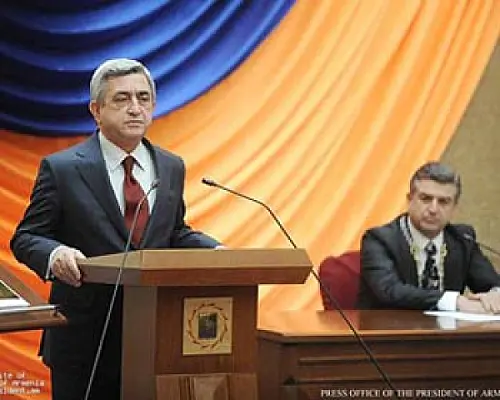 ՀՀ նախագահը մաղթել է Երևանի նոր քաղաքապետին «հուսախաբ չանել»