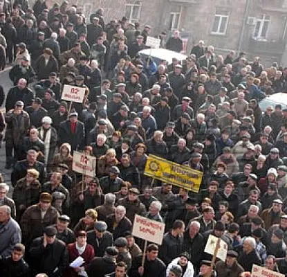 Tigran Karapetyan Organized Rally in Yerevan