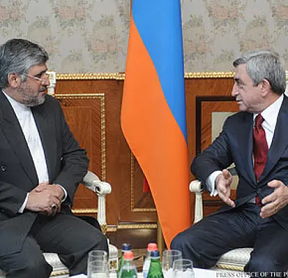 Սերժ Սարգսյանը և Իրանի նախագահի հատուկ բանագնացը քննարկել են տարածաշրջանային խնդիրները