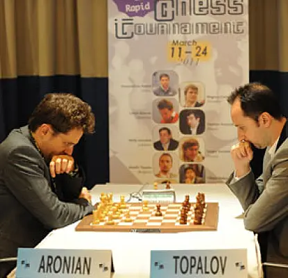 Aronian Wins Blindfold Competition in Amber Chess Tournament