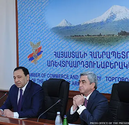 Սերժ Սարգսյանի համար անընդունելի է, երբ ձեռներեցները խուսափում են հարկերից