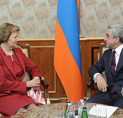 Սերժ Սարգսյանը՝ եվրոպացի չինովնիկին. «Բարեփոխումների ուղղությամբ զգալի աշխատանք է կատարվել»