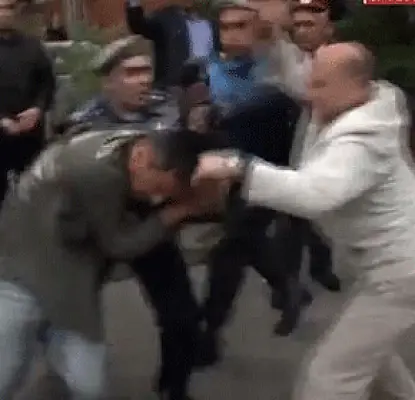 Ереванские журналисты засняли провокаторов