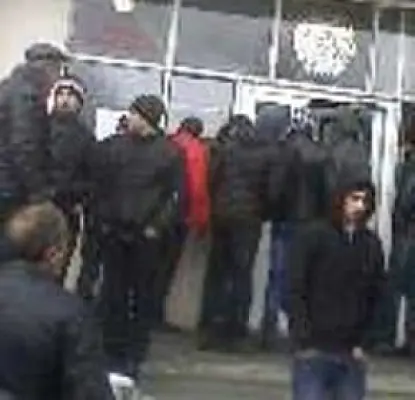 Армянских призывников продержали на морозе перед военкоматом