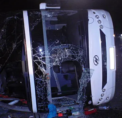 Moscow-Yerevan Bus Crash Death Toll Reaches 9